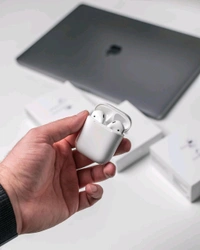 Air Pods 2 Awesome Quality With Original Brand Box Packing, Calling Features Working With Both Side Sensors Working