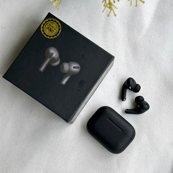 Air Pods Pro 2 Black With Type-C Charging Case | Pop-Up Connection For Apple Devices | Both For Android And IPhone