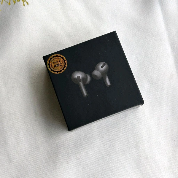 Air Pods Pro 2 Black With Type-C Charging Case | Pop-Up Connection For Apple Devices | Both For Android And IPhone