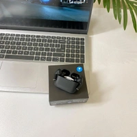 Air Pro Usa Black Quality With Type-C Charging Case | Pop-Up Connection For Apple Devices | Both For Android And IPhone