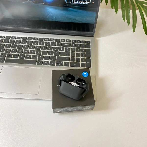 Air Pro Usa Black Quality With Type-C Charging Case | Pop-Up Connection For Apple Devices | Both For Android And IPhone