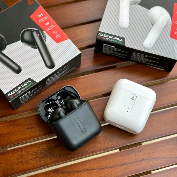 Airdopes 141 Bluetooth Truly Wireless In Ear Earbuds With Mic - Black