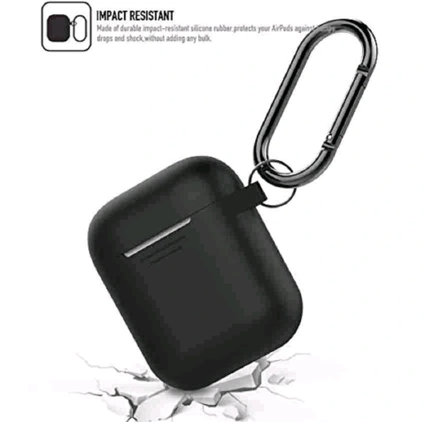 AirPods 2 Silicon Pouch - Cover Drop- Proof Anti- Scratch