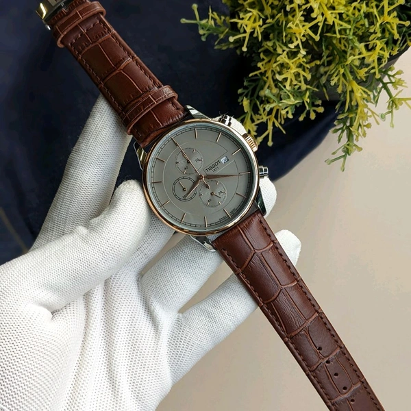 Analog 1853 Chronograph Top Quality Collection With Analog Brand Print Easy Operated Lock