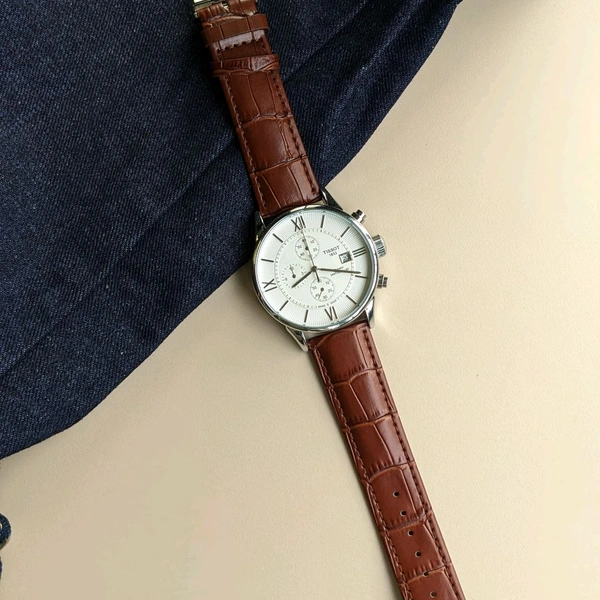 Analog 1853 Chronograph Top Quality Collection With Analog Brand Print Easy Operated Lock