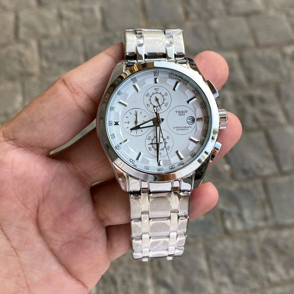 Analog 1853 Chronograph Top Quality Collection With Analog Brand Print Easy Operated Lock