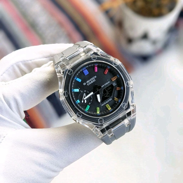 Analog And Digital Best Quality Watch With High Quality Strap Best Finishing Body & Case - Gray