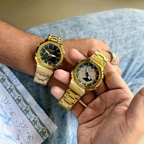 Analog And Digital High Quality Quartz Movement Watch With High Quality Strap Best finishing Body & Case