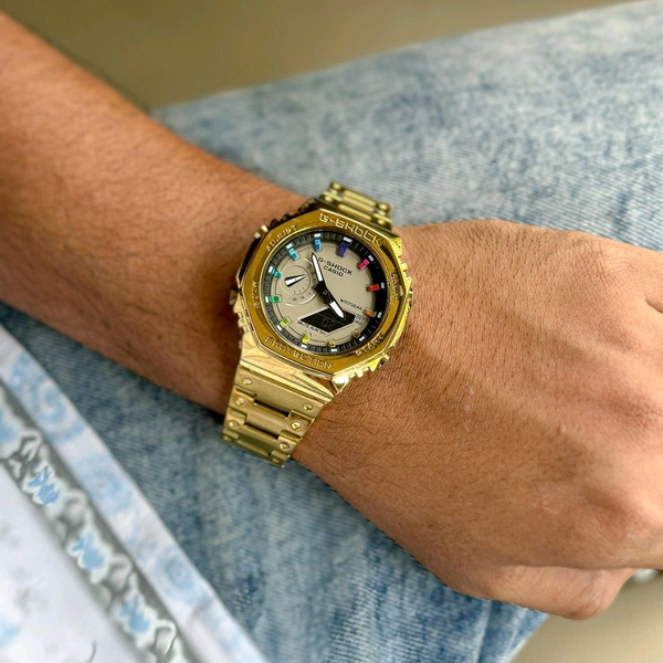 Analog And Digital High Quality Quartz Movement Watch With High Quality Strap Best finishing Body & Case