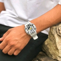 Analog And Digital Manga Edition Classic Top Quality Watch | Day Chronograph, AutoLight, World Time with Automatic Reset