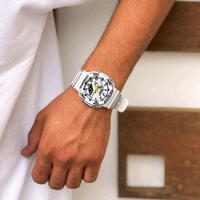 Analog And Digital Manga Edition Classic Top Quality Watch | Day Chronograph, AutoLight, World Time with Automatic Reset