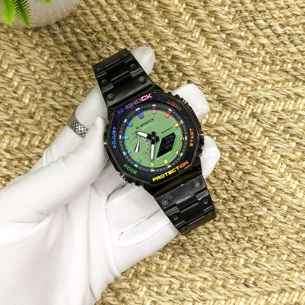 Analog And Digital Quartz Movement Top Quality Watch With High Quality Strap Best finishing Body & Case