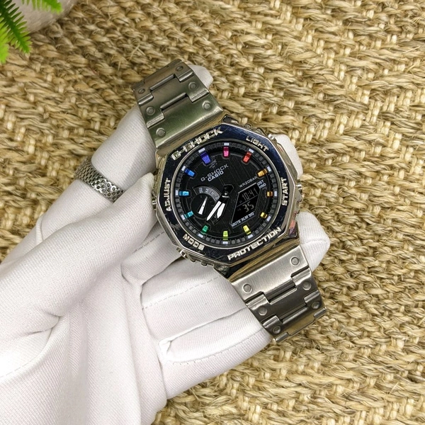 Analog And Digital Quartz Movement Top Quality Watch With High Quality Strap Best finishing Body & Case