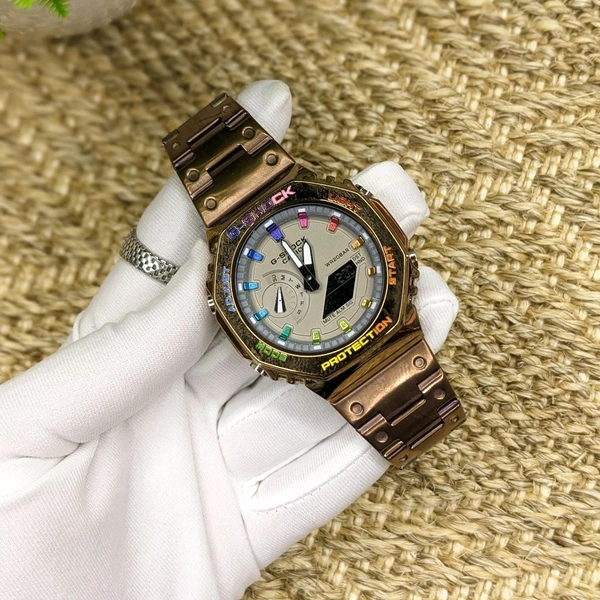 Analog And Digital Quartz Movement Top Quality Watch With High Quality Strap Best finishing Body & Case