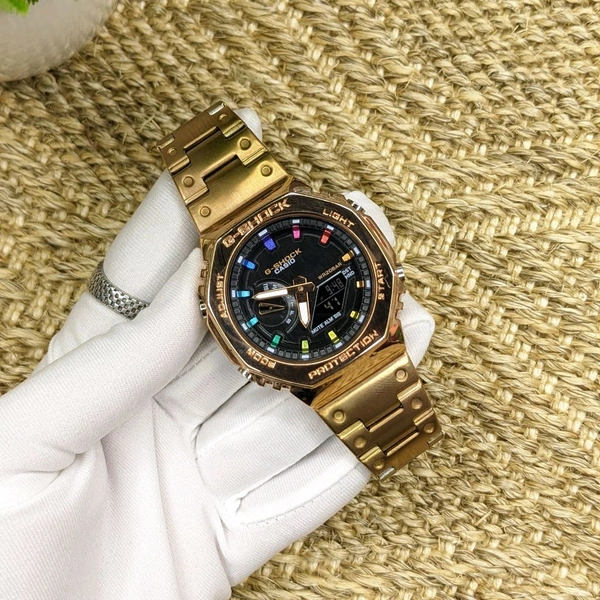 Analog And Digital Quartz Movement Top Quality Watch With High Quality Strap Best finishing Body & Case