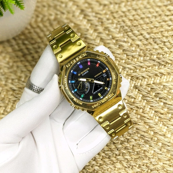 Analog And Digital Quartz Movement Top Quality Watch With High Quality Strap Best finishing Body & Case