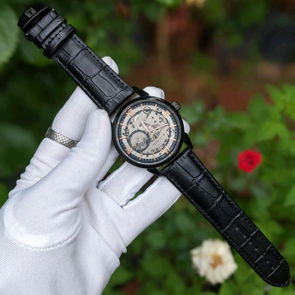 Analog Automatic Top Quality Collection With High Quality Strap Best Finishing Body & Case
