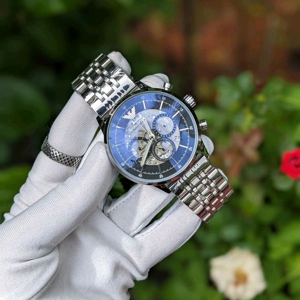 Analog Automatic Top Quality Collection With High Quality Strap Best Finishing Body & Case - Black