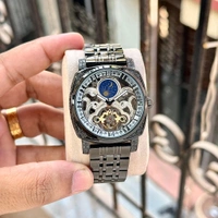 Analog Automatic Top Quality Collection With High Quality Strap Best Finishing Body & Case - Black