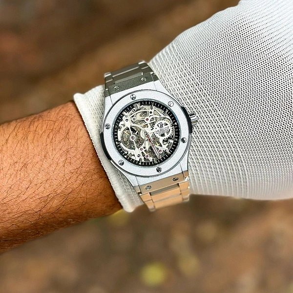 Analog Automatic Top Quality Collection With High Quality Strap Best Finishing Body & Case