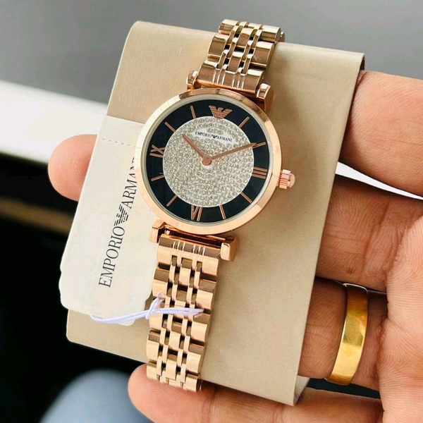 Analog Battery Operated Chronograph Top Quality Watch Collection For Her