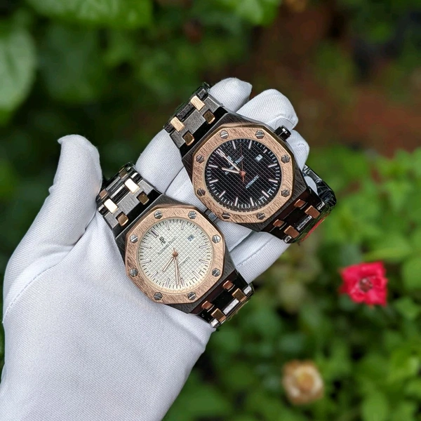 Analog Best Quality Quartz Movement Watch Collection With High Quality Strap Best finishing Body & Case - White