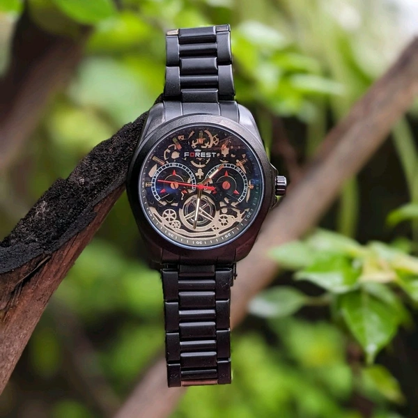 Analog Best Quality Quartz Movement Watch Collection With High Quality Strap Best finishing Body & Case - Black