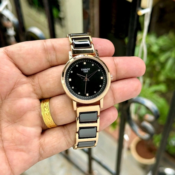 Analog Centrix Ceramica Battery Operated Quartz Machinery watch