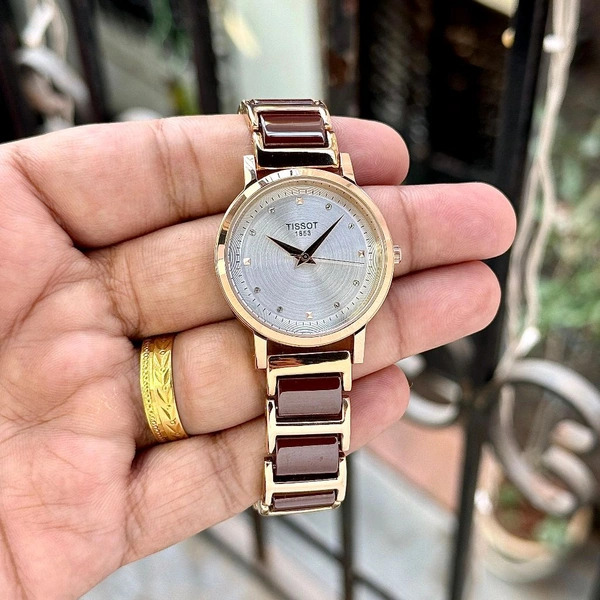 Analog Centrix Ceramica Battery Operated Quartz Machinery watch