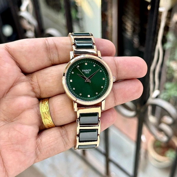 Analog Centrix Ceramica Battery Operated Quartz Machinery watch