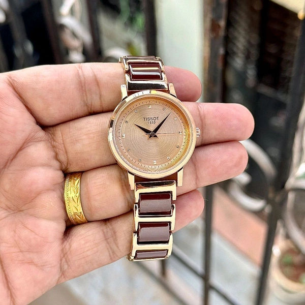 Analog Centrix Ceramica Battery Operated Quartz Machinery watch