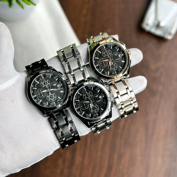 Analog Chronograph Top Quality Collection With High Quality Strap Best finishing Body & Case