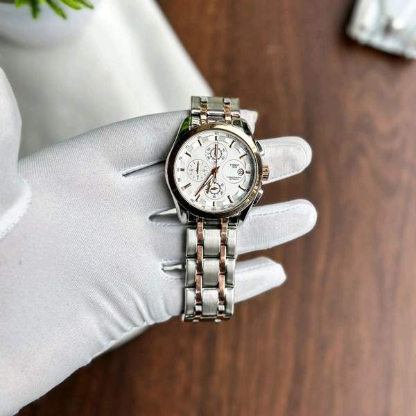 Analog Chronograph Top Quality Collection With High Quality Strap Best finishing Body & Case