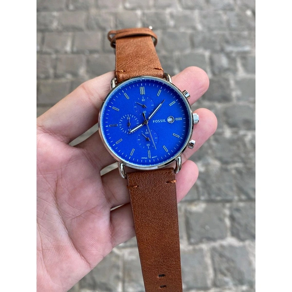 Analog Commuter High Quality Stop Watch Chronograph Machinery Watch