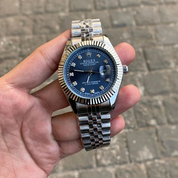 Analog Datejust Quartz Movement Collection With High Quality Strap Best finishing Body & Case