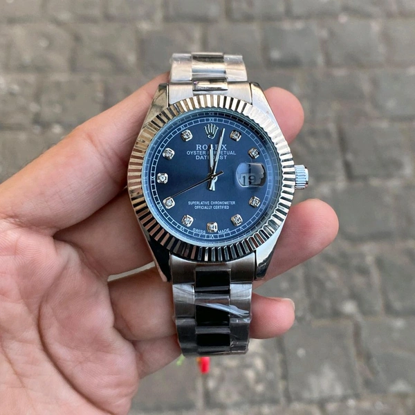 Analog Datejust Quartz Movement Collection With High Quality Strap Best finishing Body & Case