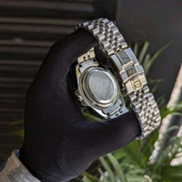 Analog Day Date High Quality Quartz Movement Collection With High Quality Strap Best finishing Body & Case