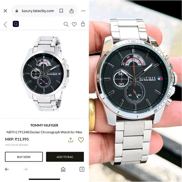 Analog Decker Modern Quartz Chronograph Engine Collection For Men