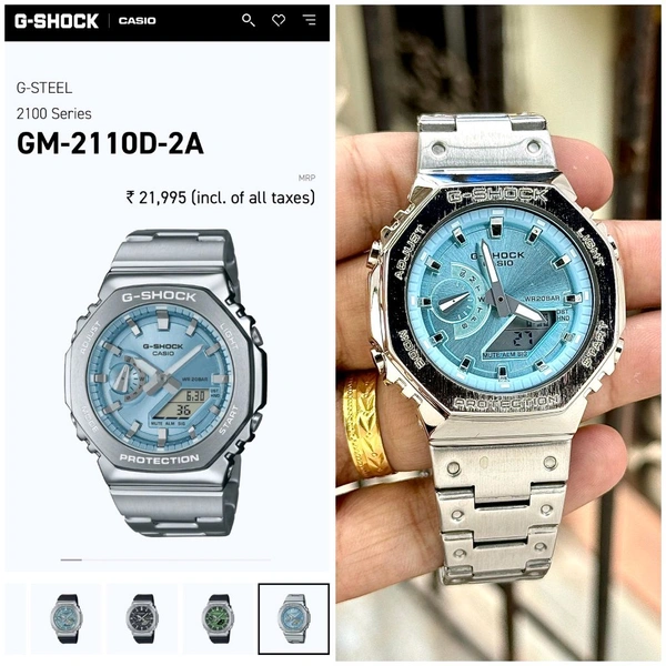 Analog GM-2100 All Working With Auto-light Watch