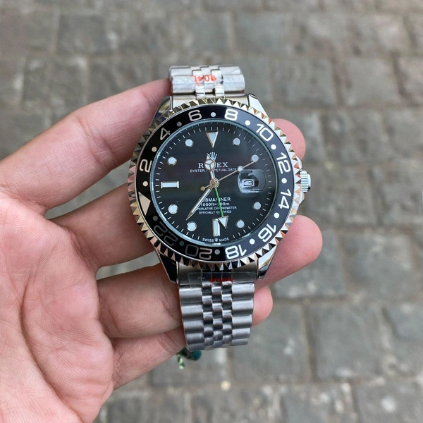 Analog Gmt Master All Working Highest Quality Stainless Steel Bracelet Watch