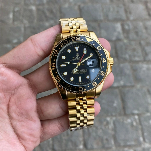 Analog Gmt Master All Working Highest Quality Stainless Steel Bracelet Watch