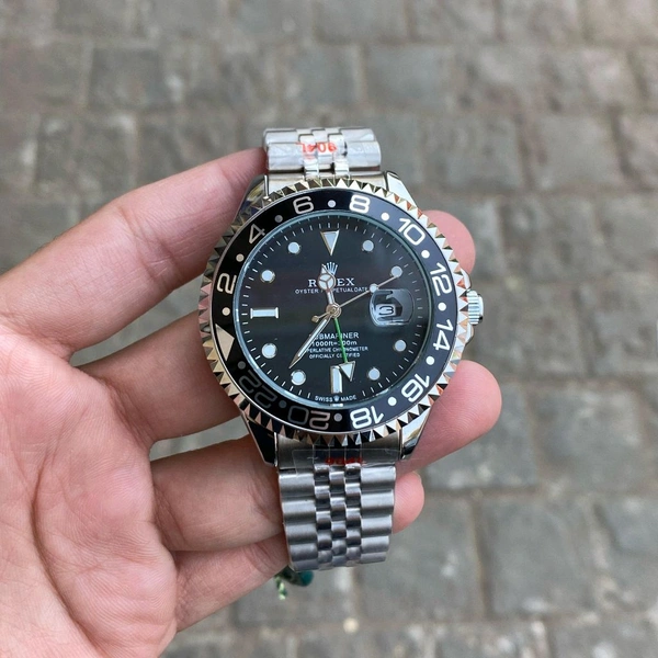 Analog Gmt Master All Working Highest Quality Stainless Steel Bracelet Watch