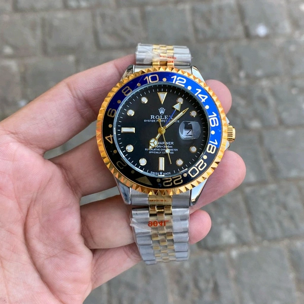 Analog Gmt Master All Working Highest Quality Stainless Steel Bracelet Watch