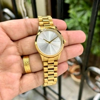 Analog Iconic Unisex 25200232 High Quality Battery Operated Machinery Watch - Gold