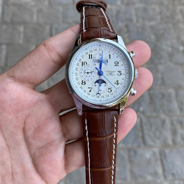 Analog L2.673.4.78.6 Automatic Back Open Japanese Machinery Watch