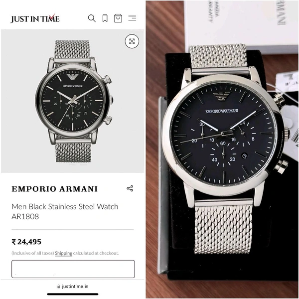 Analog Luigi Formals AR1808 High End Reliable Original Quality Chronograph Collection