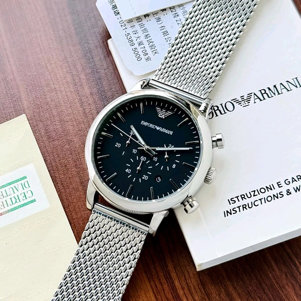 Analog Luigi Formals AR1808 High End Reliable Original Quality Chronograph Collection