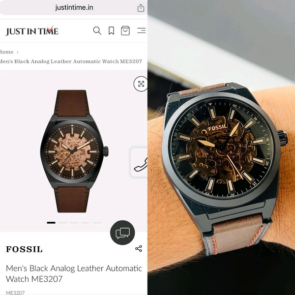 Analog ME3207 Everett Skeleton Original Japanese Collection, Original Japanese Automatic Engine