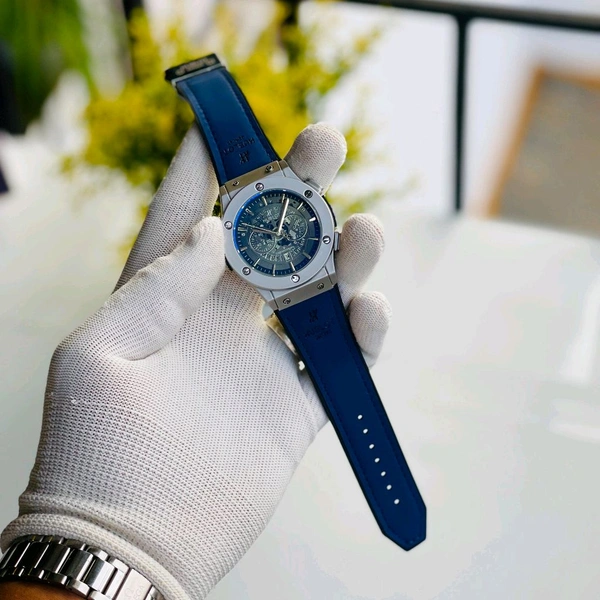 Analog Most Demanded Trending Analog Watch With High Quality Strap Best Finishing Body & Case - Blue