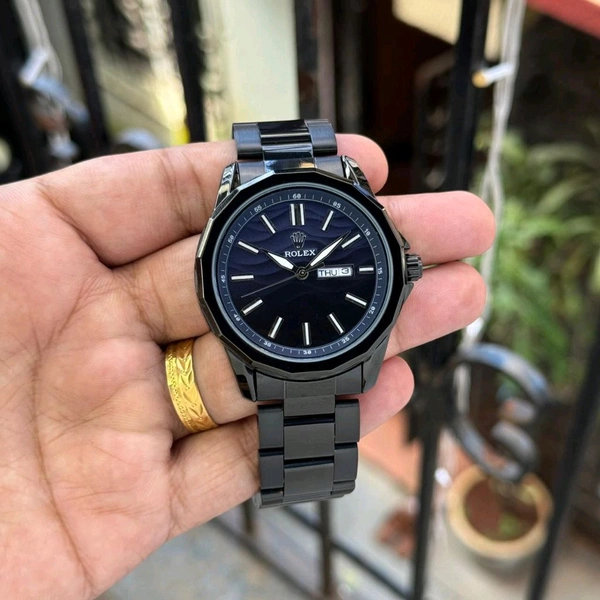 Analog OP Day Date High Quality Quartz Movement Watch | Day And Date Working For Men